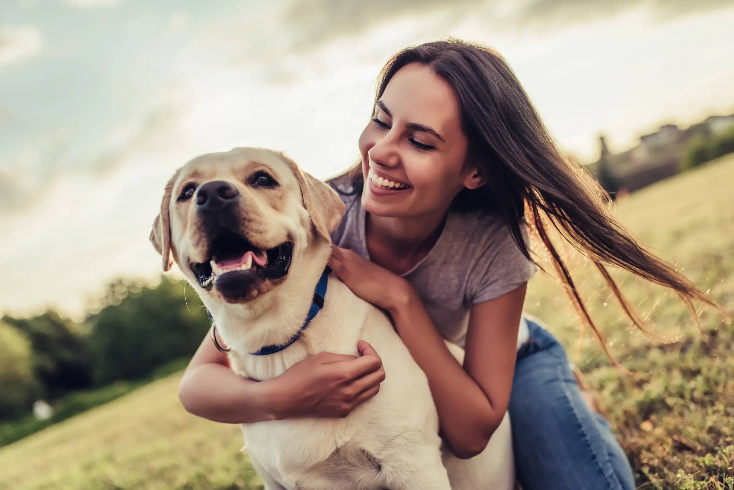 girl-with-dog
