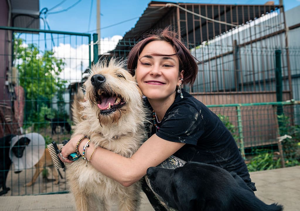 children-with-dog